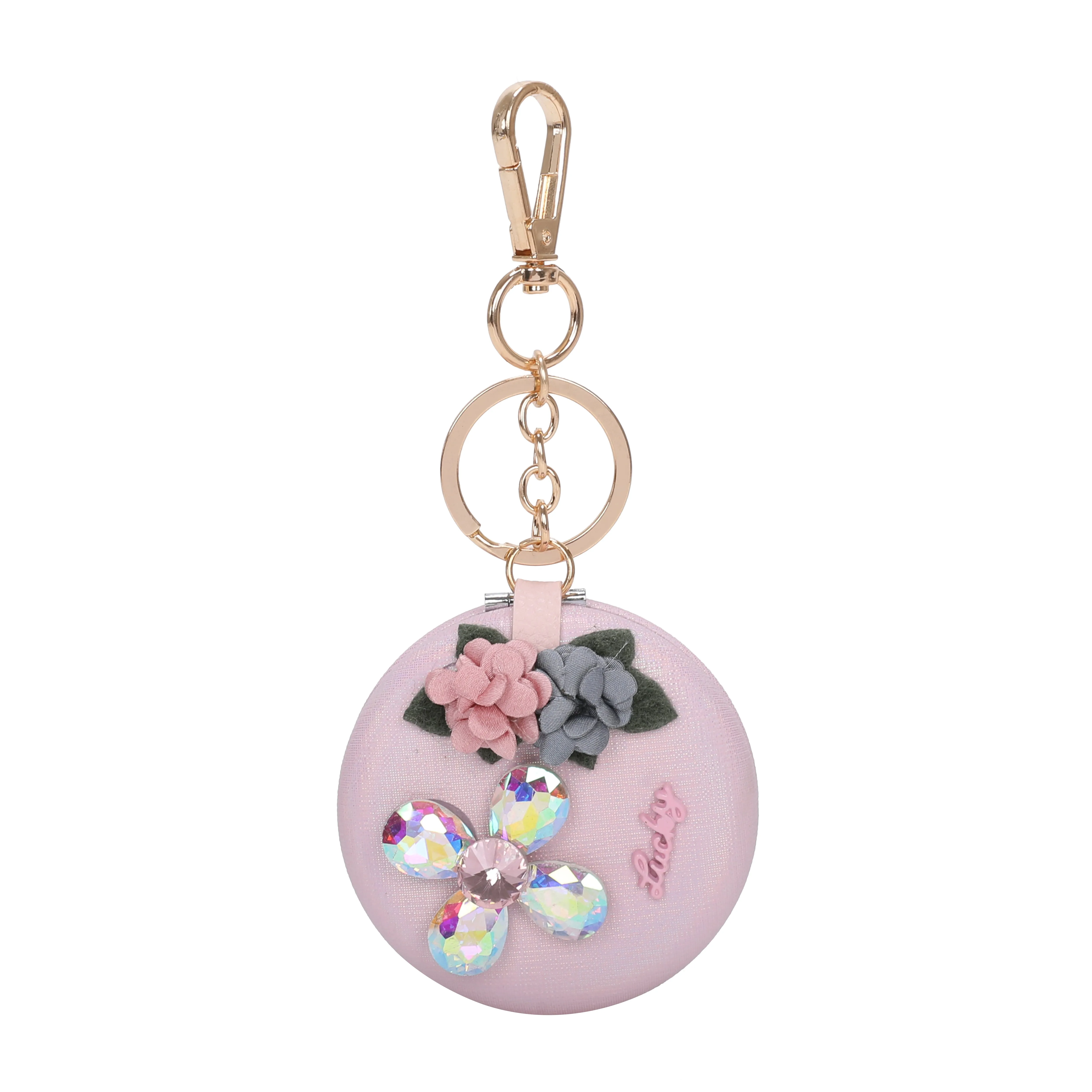 Brangio Lucky Flower Keychain Case – Graceful Charm(6pcs mix colors)