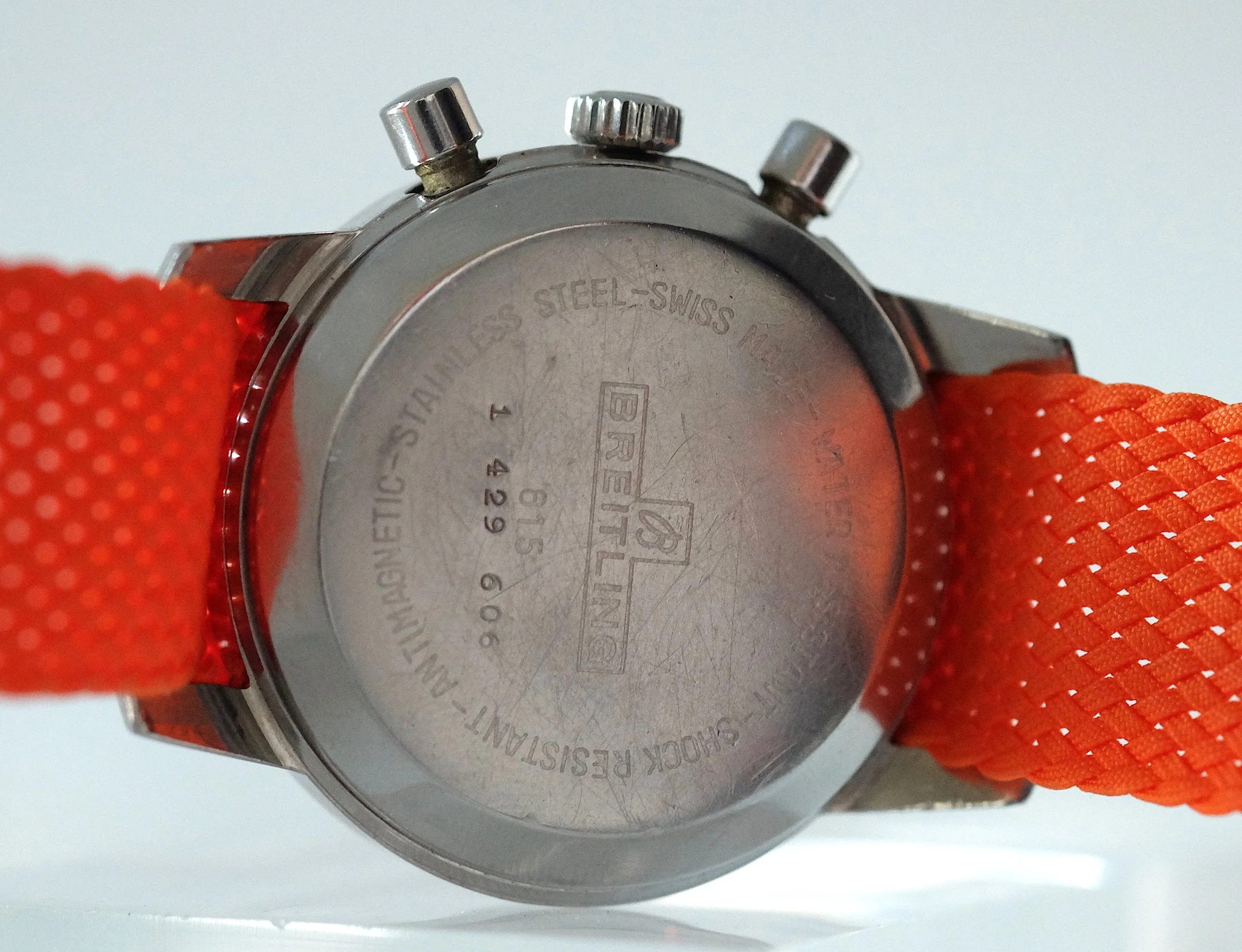 Breitling "Long Playing" "Panda" Chronograph Ref. 815