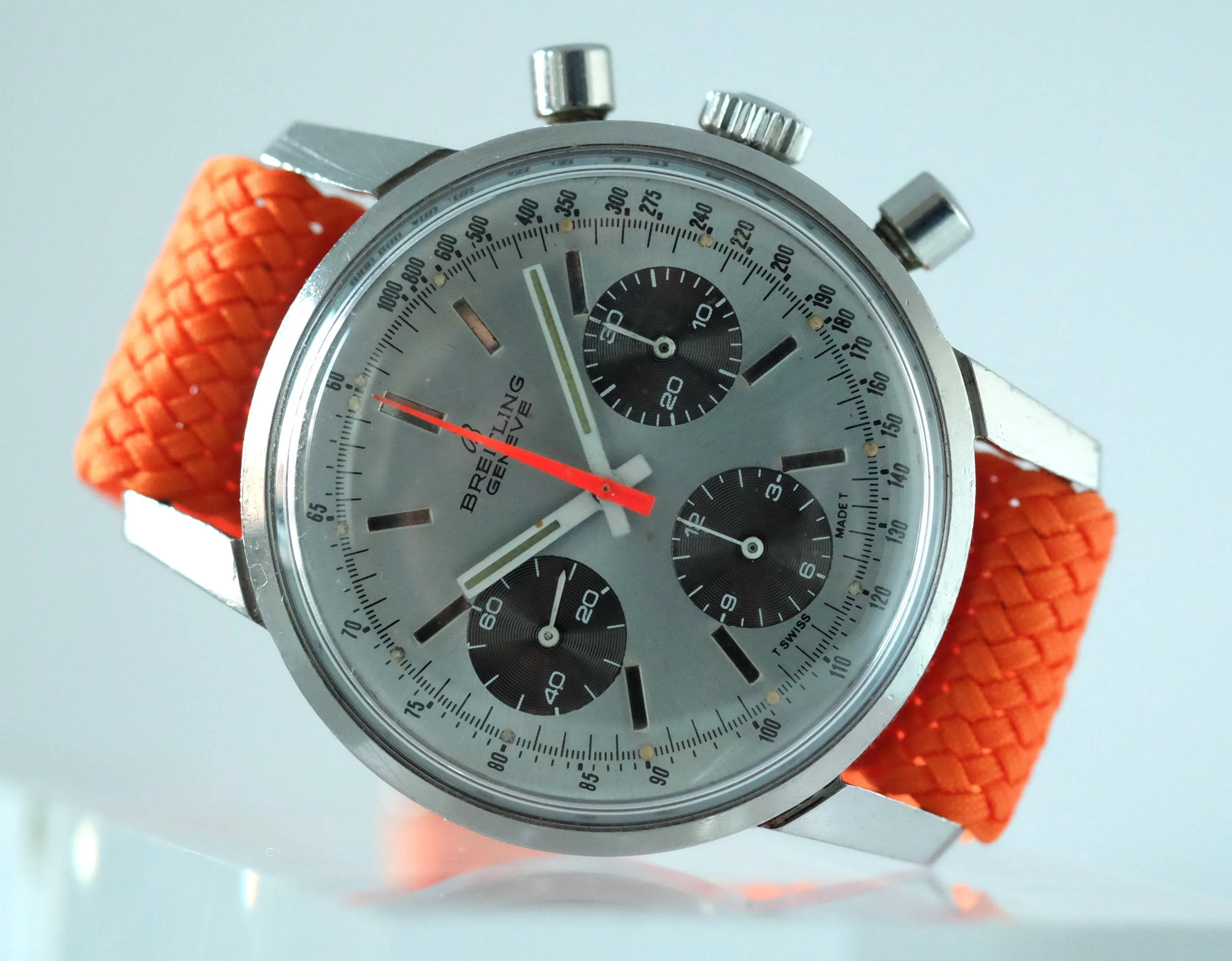 Breitling "Long Playing" "Panda" Chronograph Ref. 815