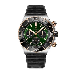 Breitling Super Chronomat B01 Watch, 44mm Green Dial, UB0136251L1S1