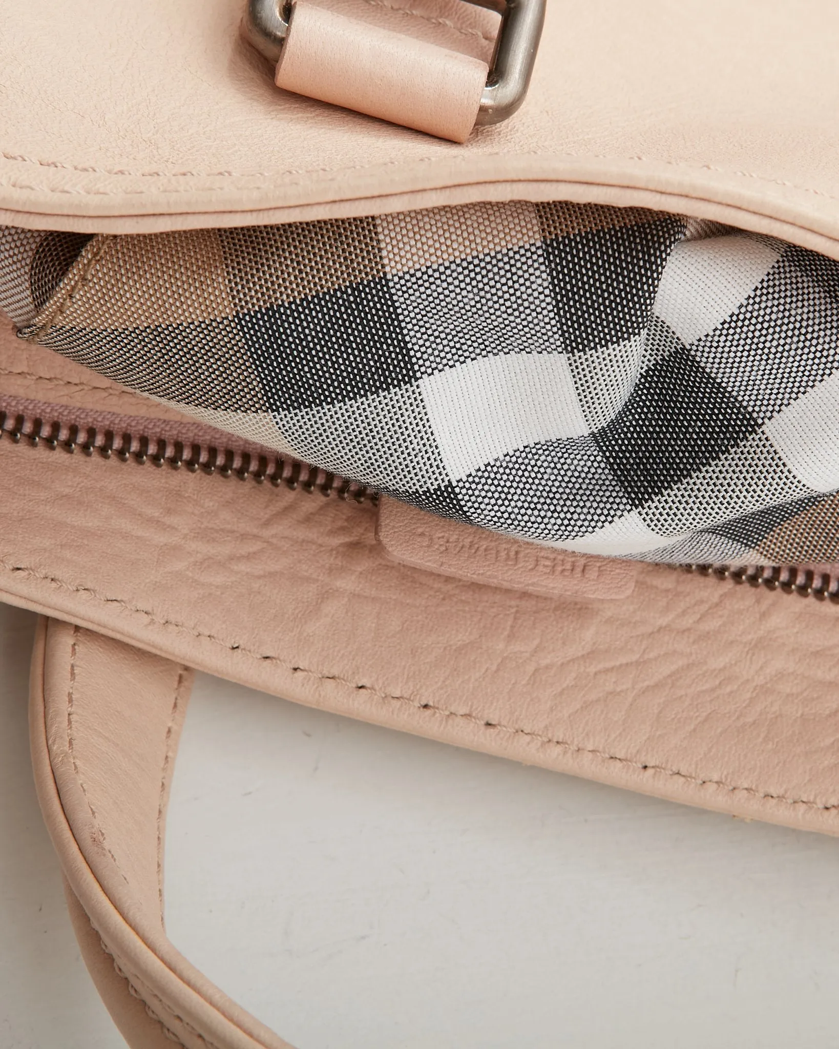 Burberry Beige Leather Tote