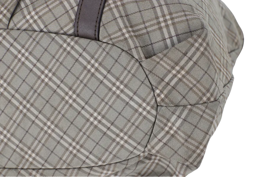 BURBERRY BLUE LABEL BROWN CHECKERED TOTE NO DUST COVER