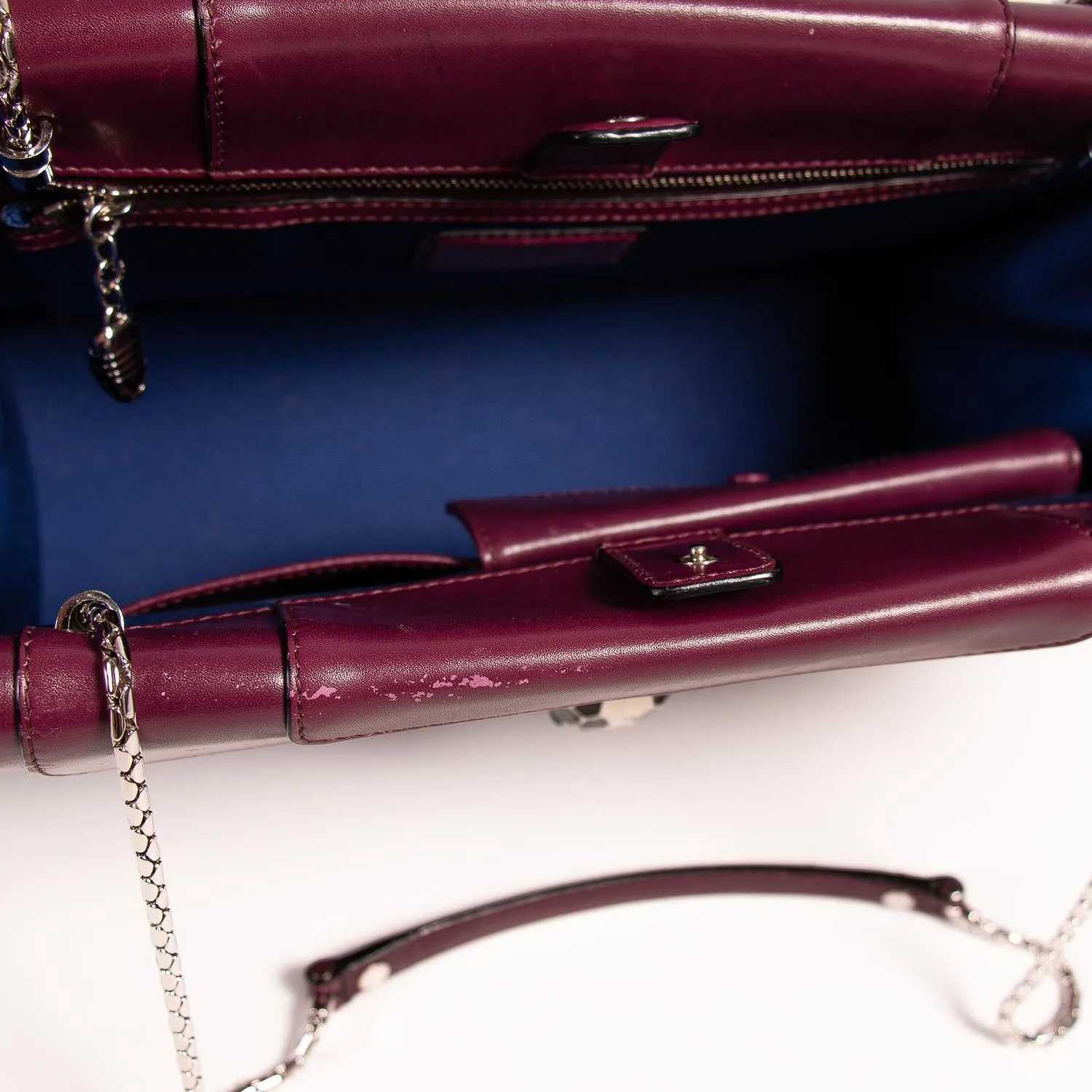 Bvlgari Serpenti Forever Flap Tote Bag