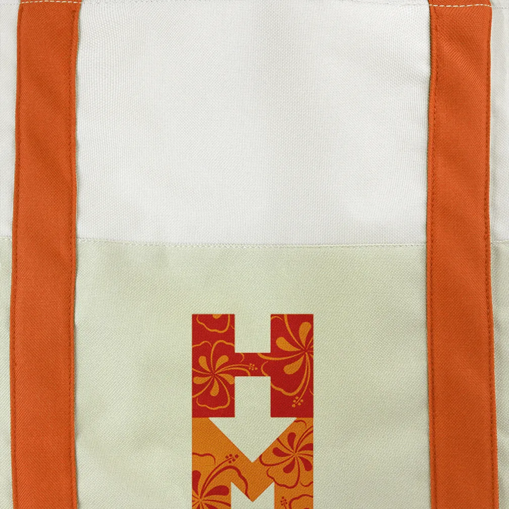 Canvas Beach Bag Dual Tone