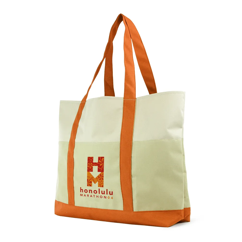 Canvas Beach Bag Dual Tone