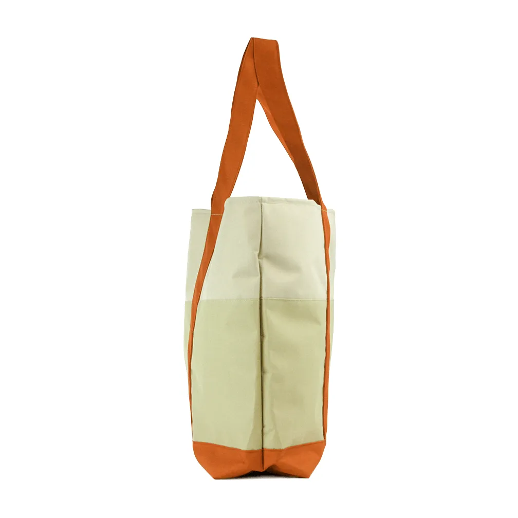 Canvas Beach Bag Dual Tone
