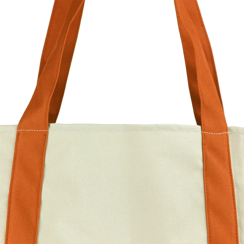 Canvas Beach Bag Dual Tone