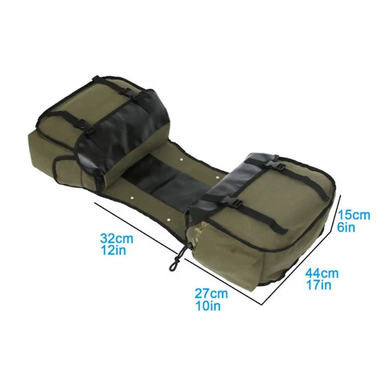 Canvas Motorcycle/Bike Saddlebag
