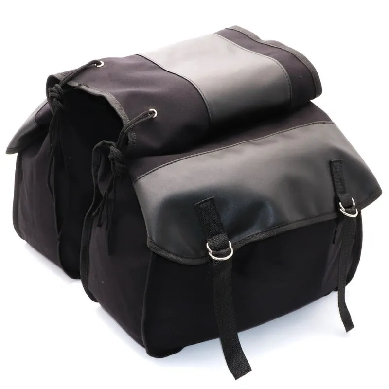 Canvas Motorcycle/Bike Saddlebag