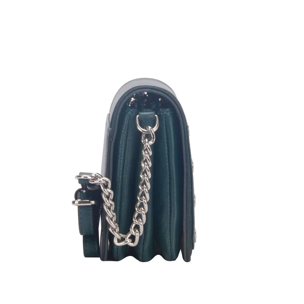 Carla Woman's Fashion Luxury Leather Handbag-Small Purse Bag