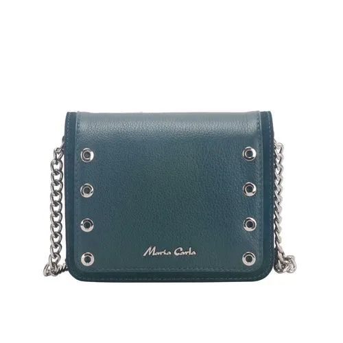 Carla Woman's Fashion Luxury Leather Handbag-Small Purse Bag