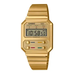 Casio Vintage A100 Gold A100WEG-9A
