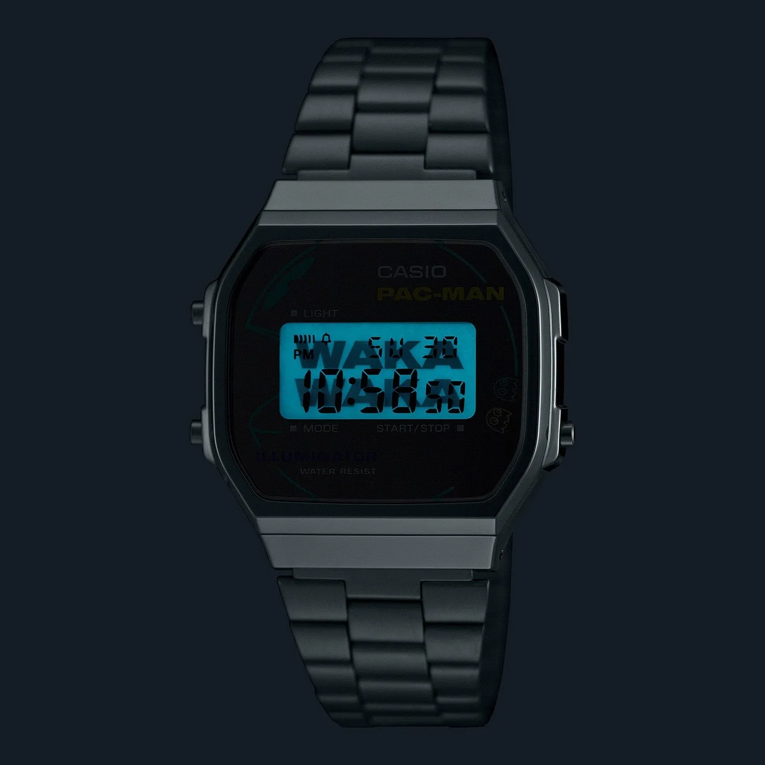 Casio x PAC-MAN Vintage Collection A168WEPC-7A
