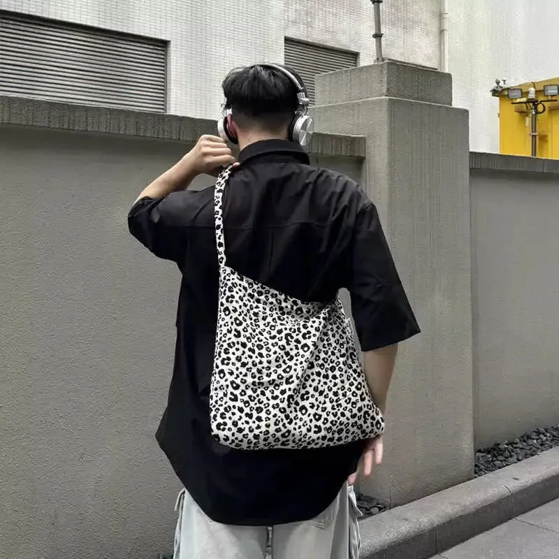 Casual Patterned Shoulder Bag