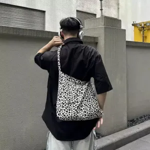 Casual Patterned Shoulder Bag