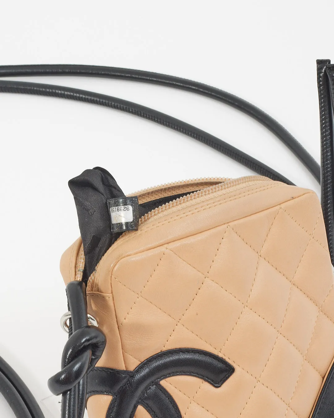 Chanel Beige/Black Cambon Crossbody Bag