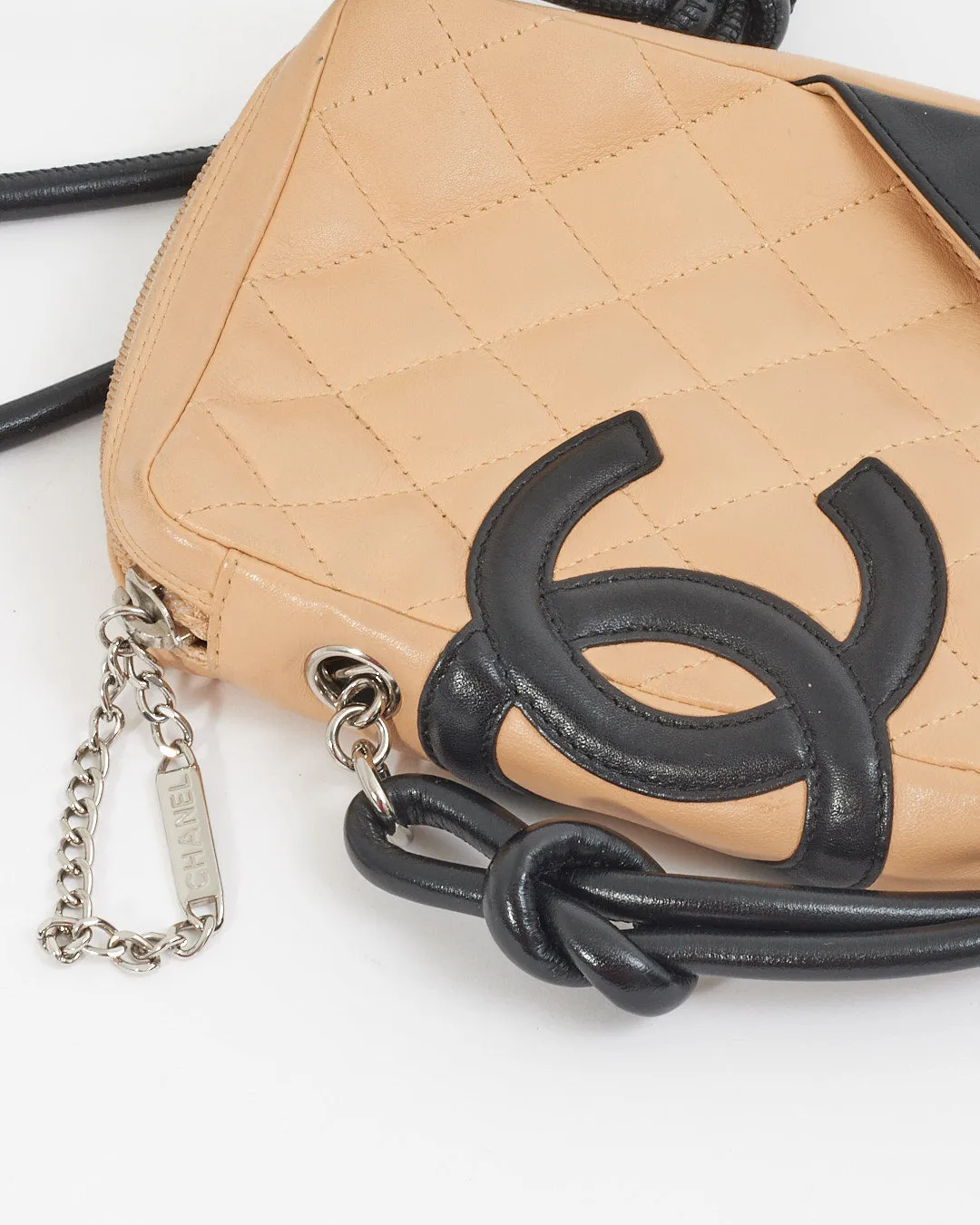 Chanel Beige/Black Cambon Crossbody Bag