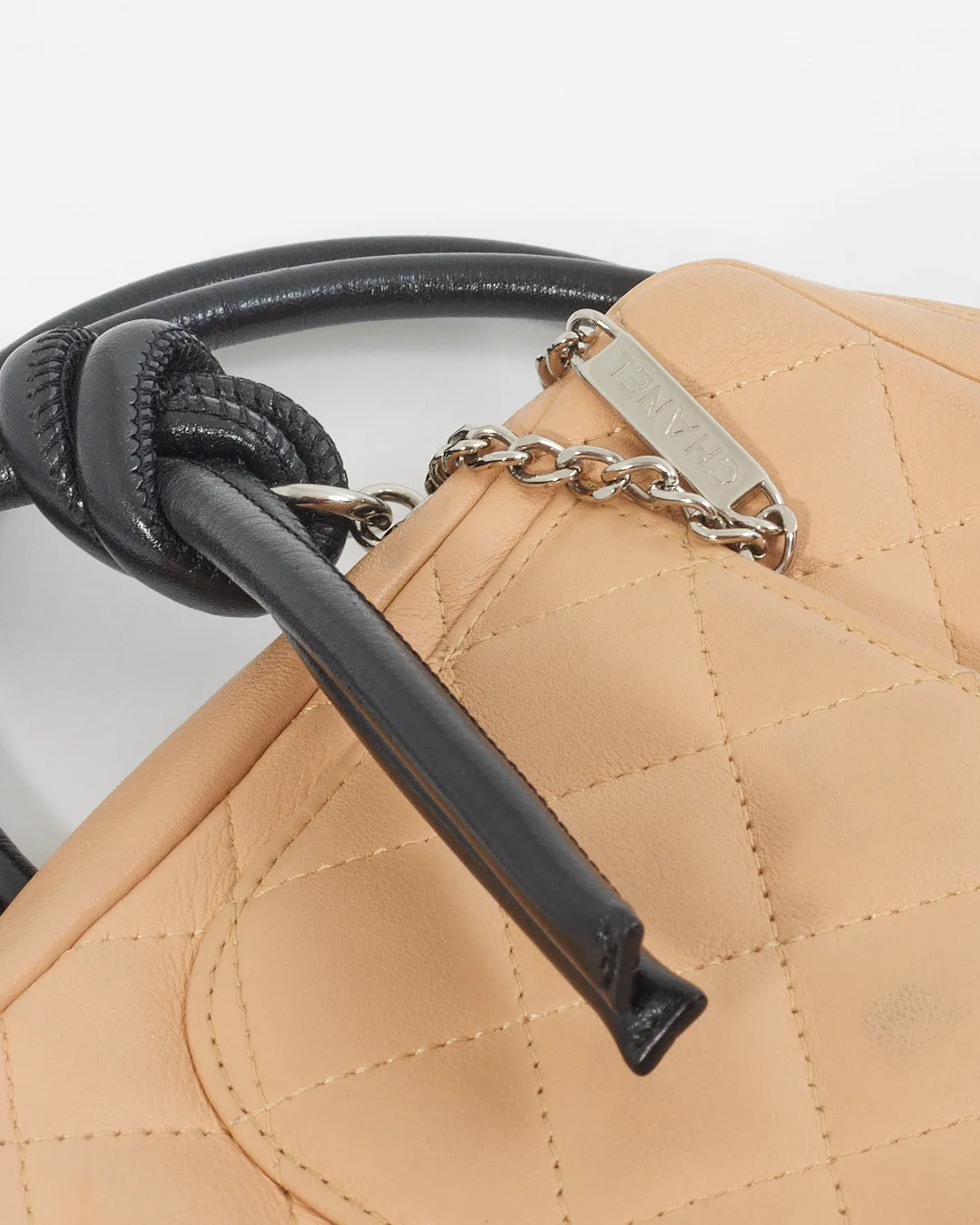 Chanel Beige/Black Cambon Crossbody Bag
