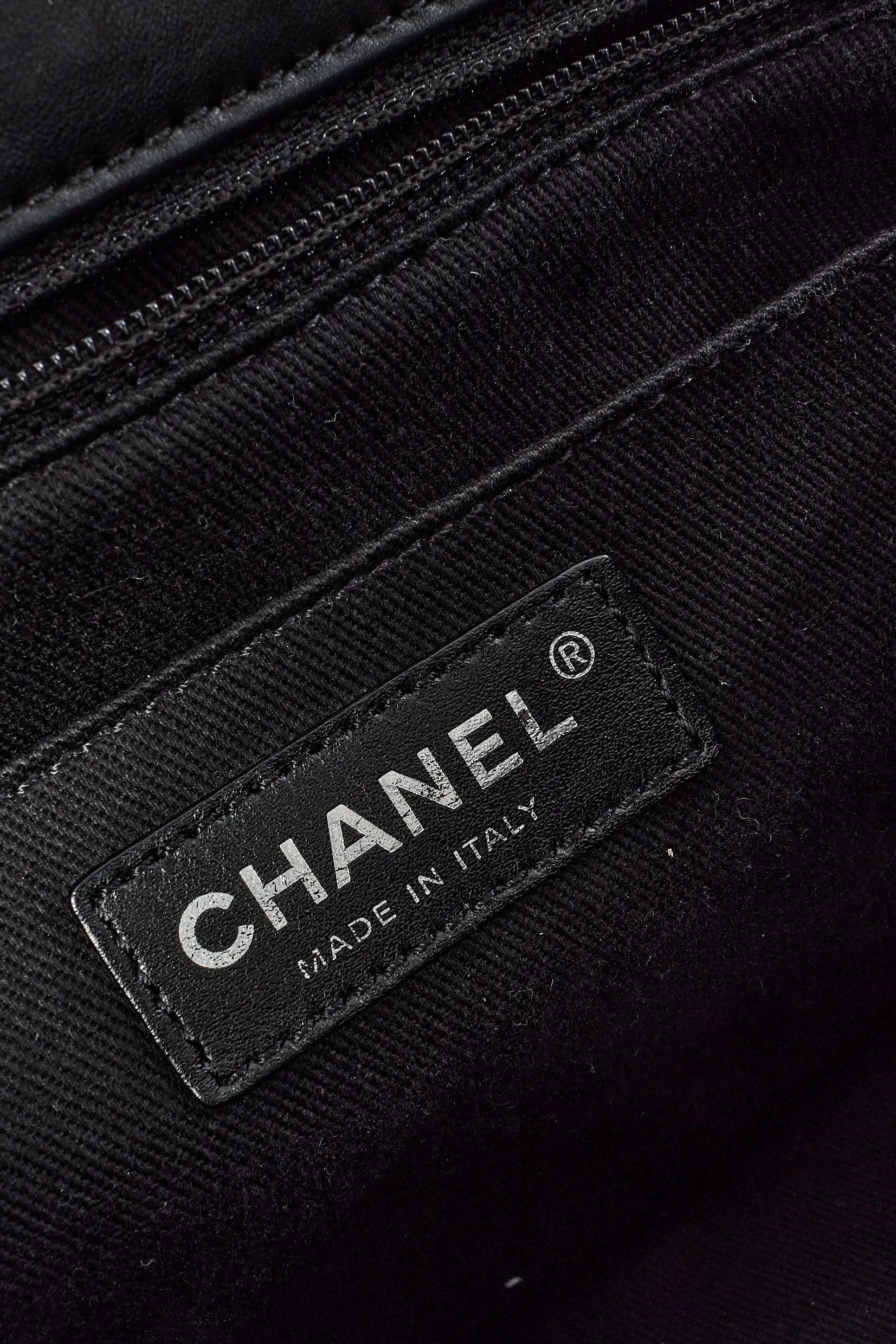 Chanel Black Calfskin Leather Double Pocket Flap Bag SHW
