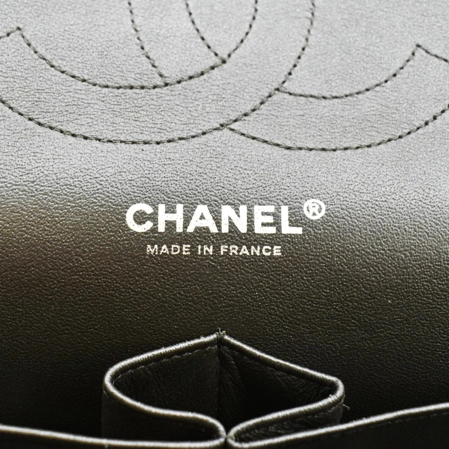 CHANEL Classic Double Flap Medium Quilted Leather Crossbody Tricolor