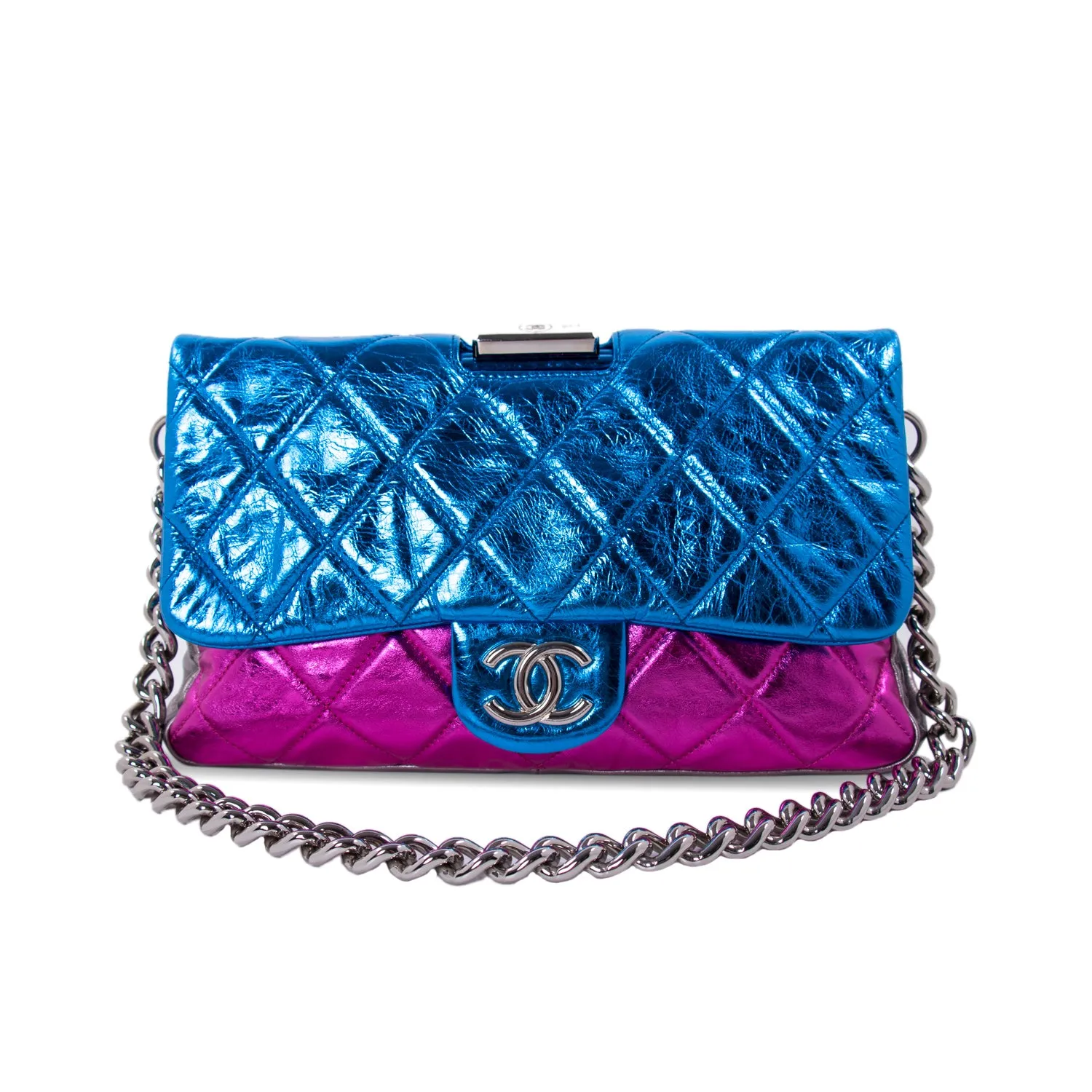 Chanel Glazed Multicolor Flap Bag