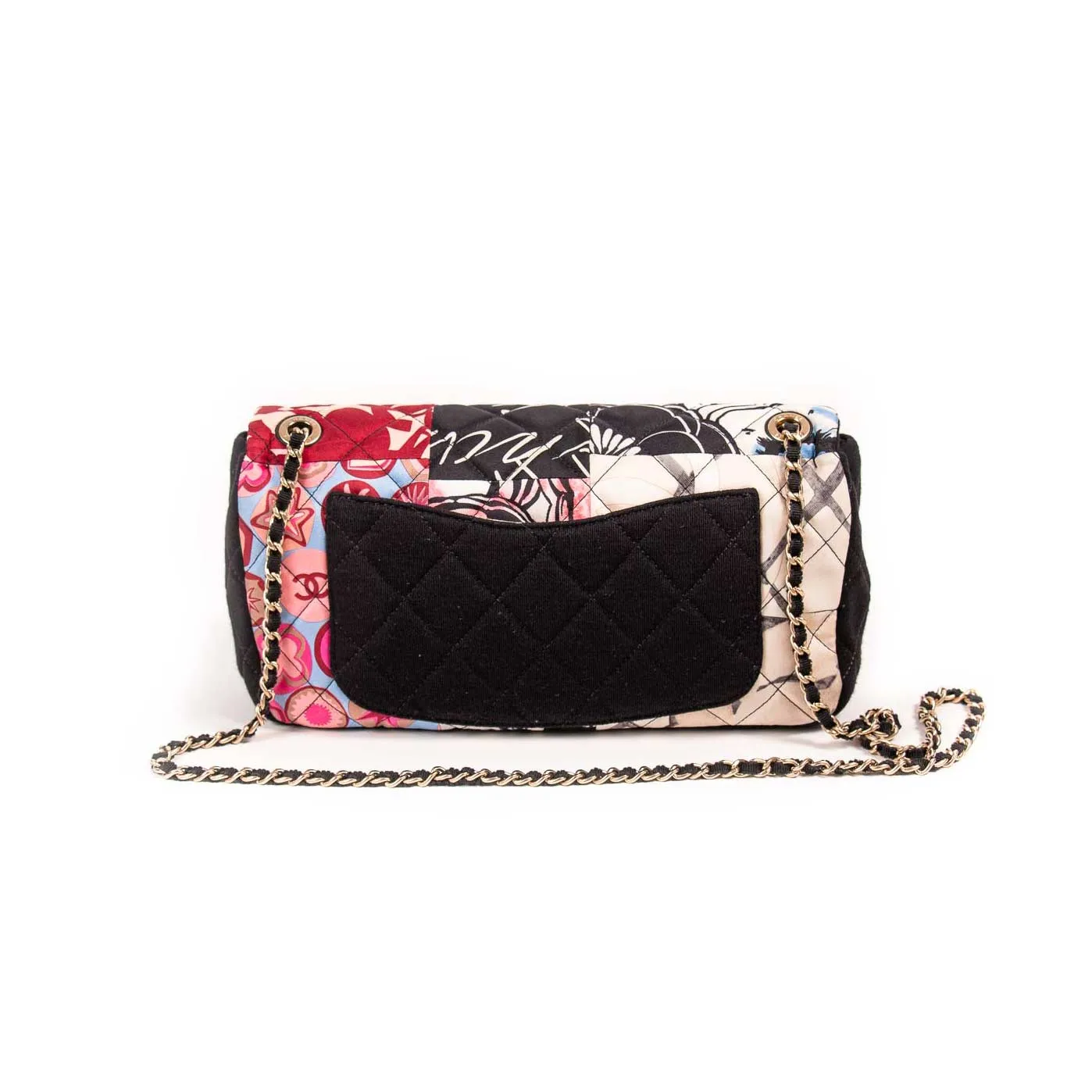 Chanel Printed Medium Single Flap Bag