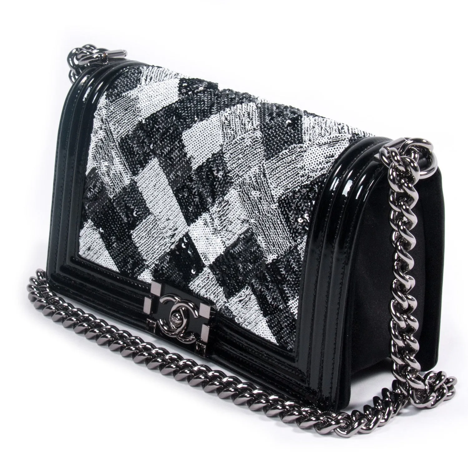 Chanel Sequin Boy Flap Bag