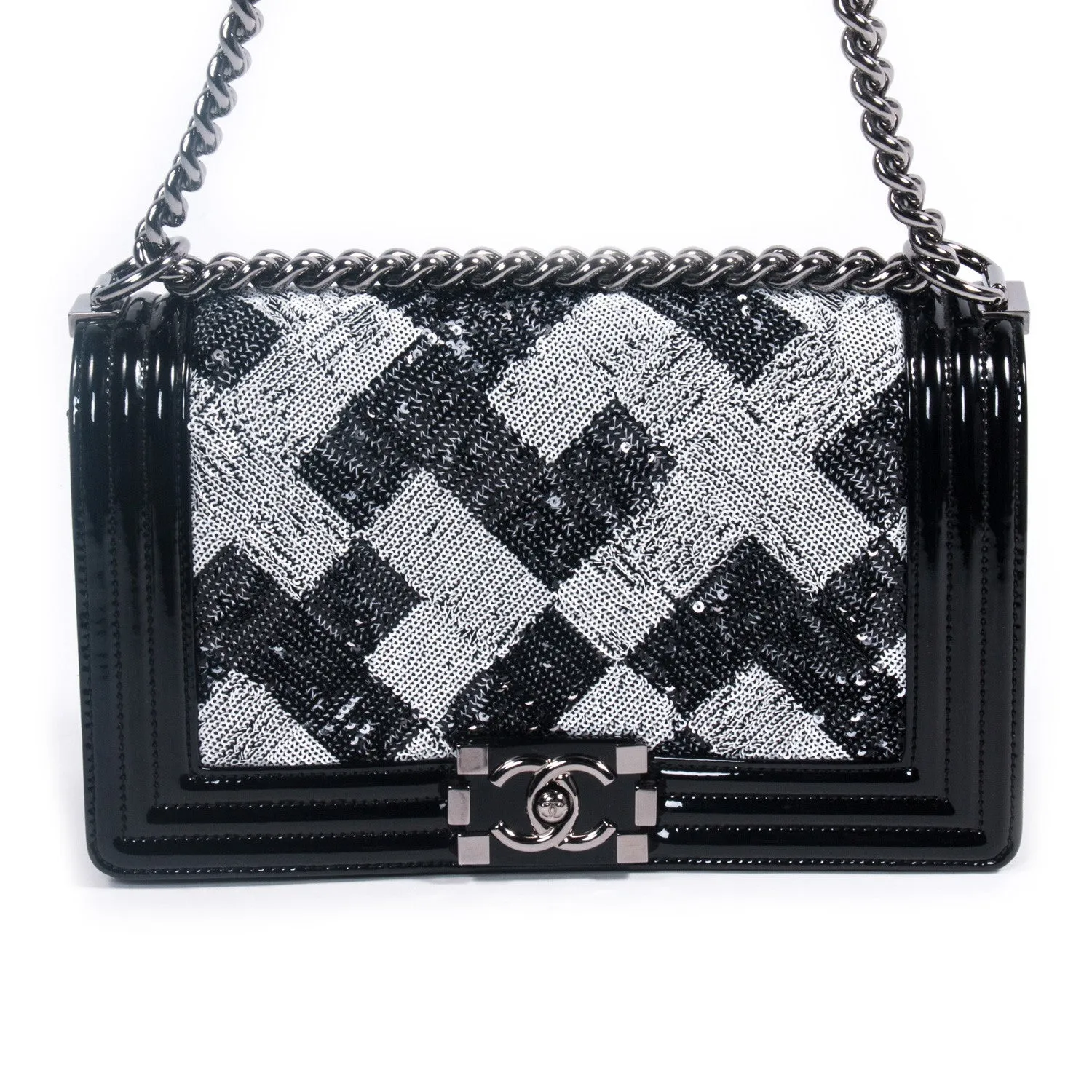 Chanel Sequin Boy Flap Bag