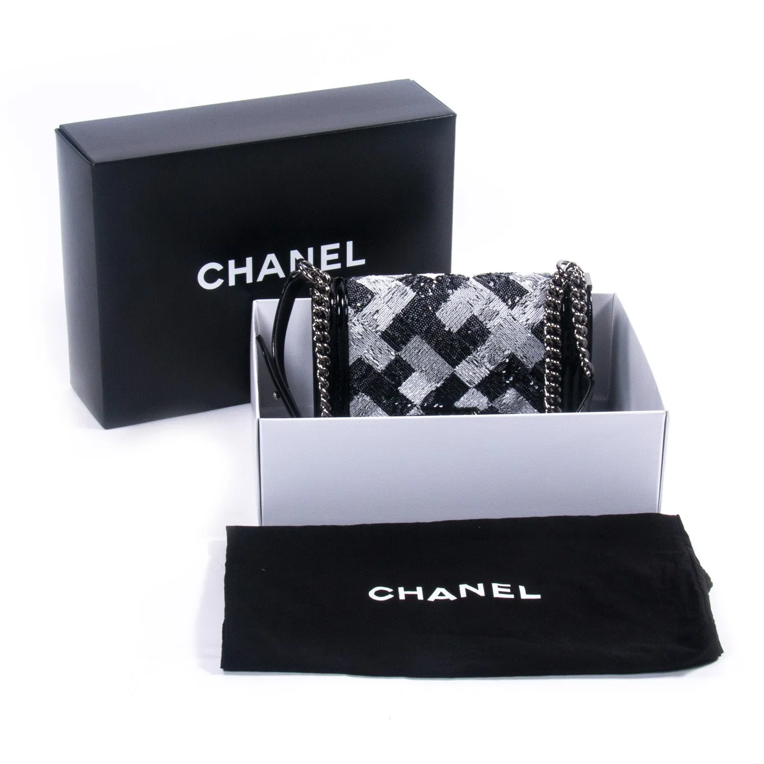Chanel Sequin Boy Flap Bag