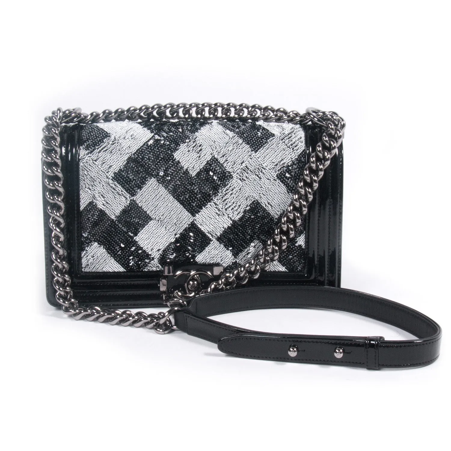 Chanel Sequin Boy Flap Bag