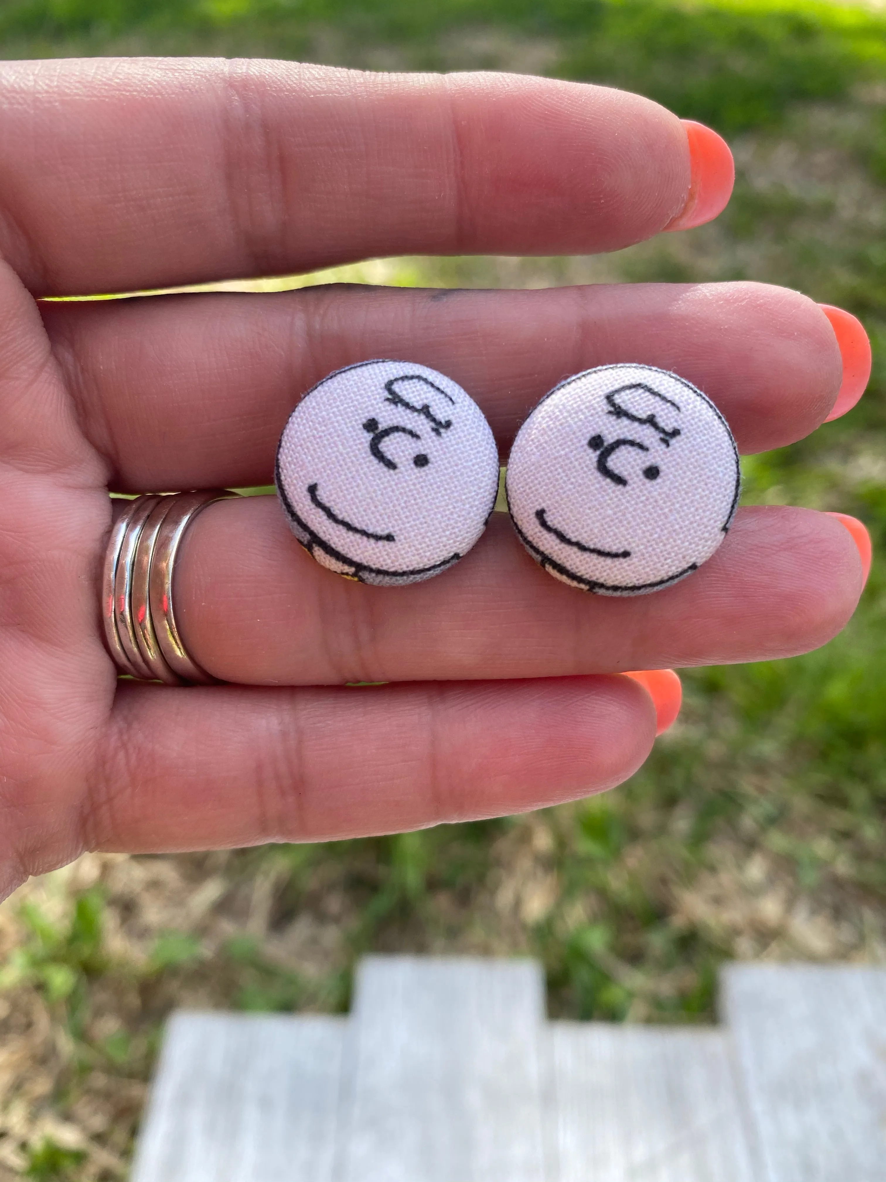 Charlie Brown Earrings Peanuts Earrings