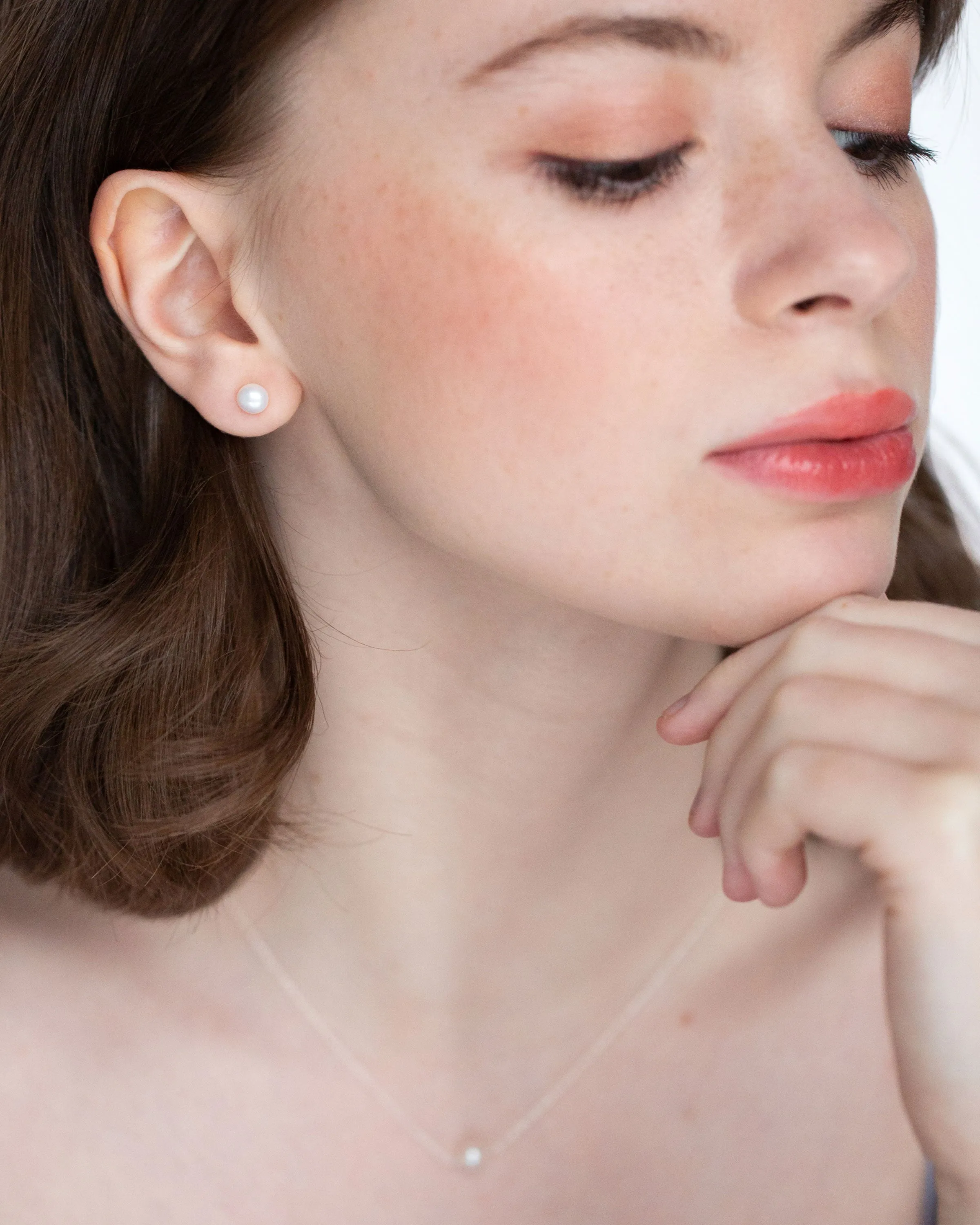 Classic Pearl Jewelry Set