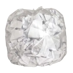 Clear Garbage Bags - 35" x 50" - 40-45 Gallon - X-Strong - 100 / Case