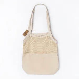 Cotton Net & Canvas Tote