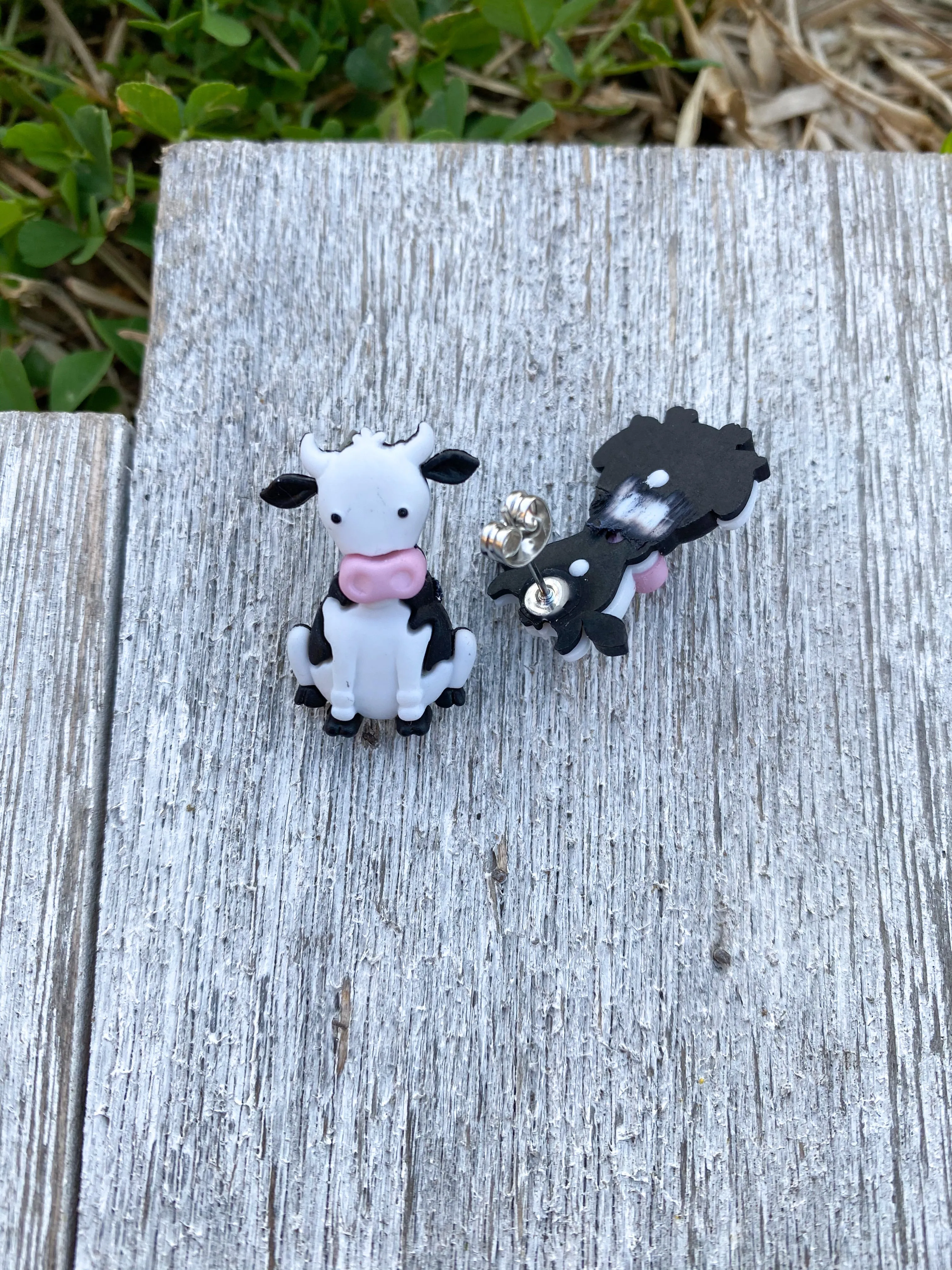 Cow earrings Cow gift
