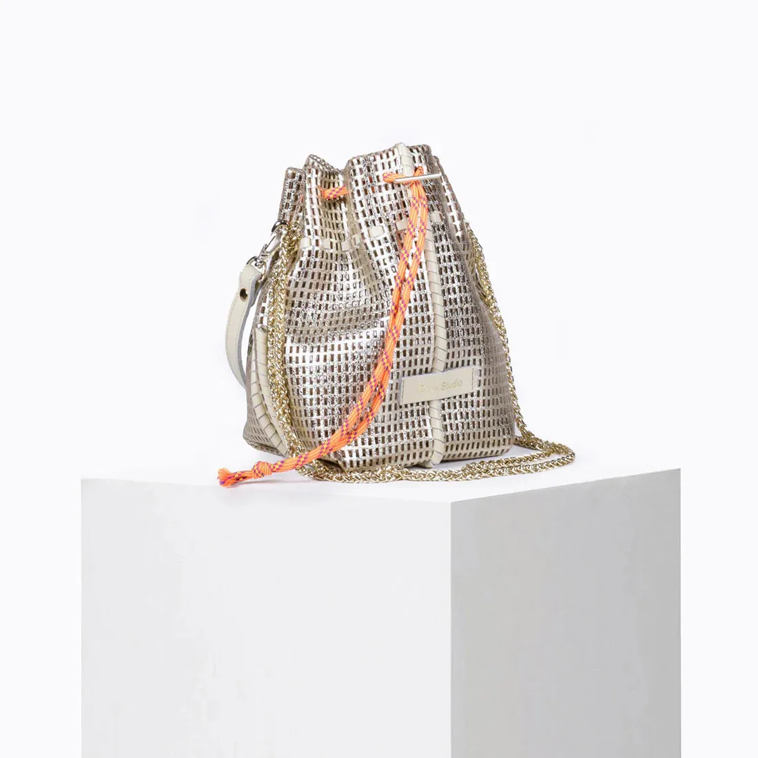 Craie Studio Bibi Bag - Metallic Or
