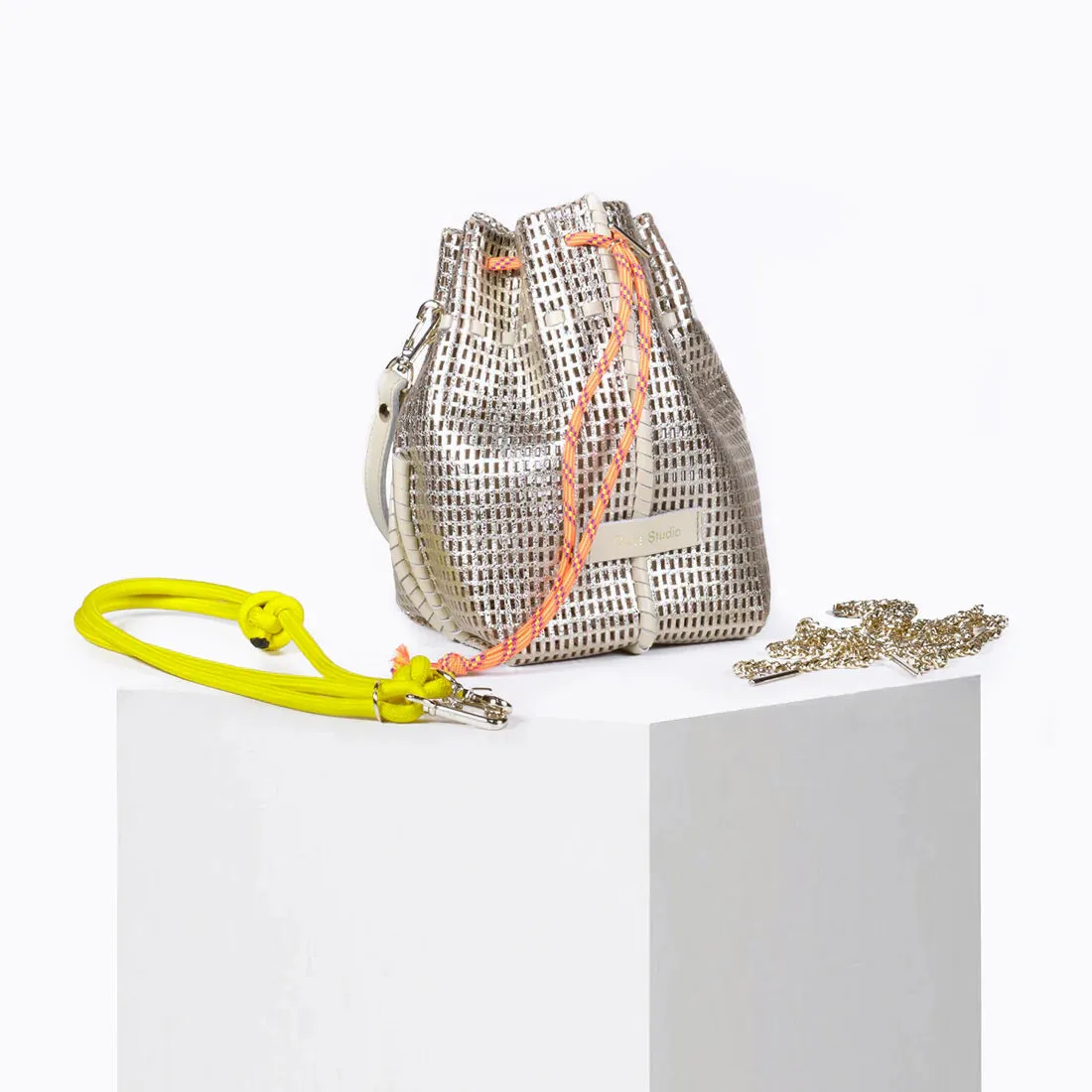 Craie Studio Bibi Bag - Metallic Or