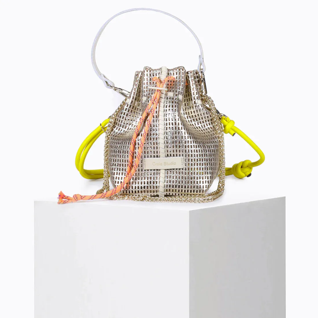 Craie Studio Bibi Bag - Metallic Or