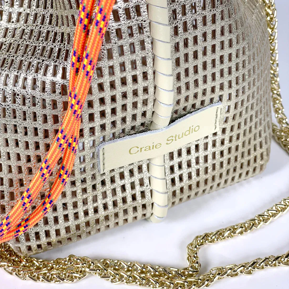 Craie Studio Bibi Bag - Metallic Or