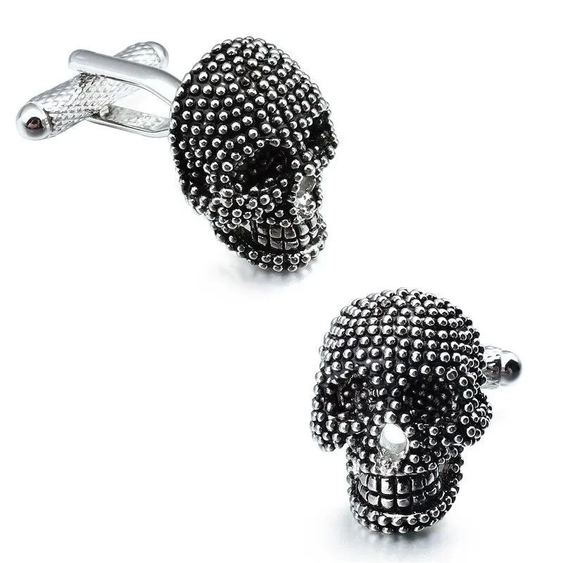 CUFFLINKS & STUDS TUXEDO SET "THE SKULL"