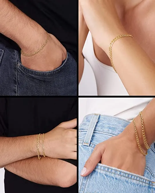 Curb Chain Bracelet (4.5mm)