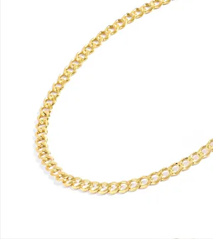 Curb Chain Necklace (4.5mm)