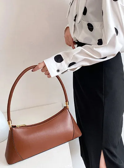 Cute Leather Pattern Womens Leather Baguette Shoulder Bag Pattern Baguette Handbag Leather Craft Pattern