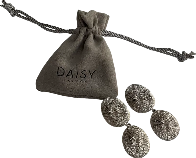 daisy london Metallic Double Dangle Earrings