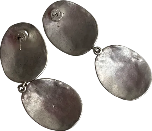 daisy london Metallic Double Dangle Earrings