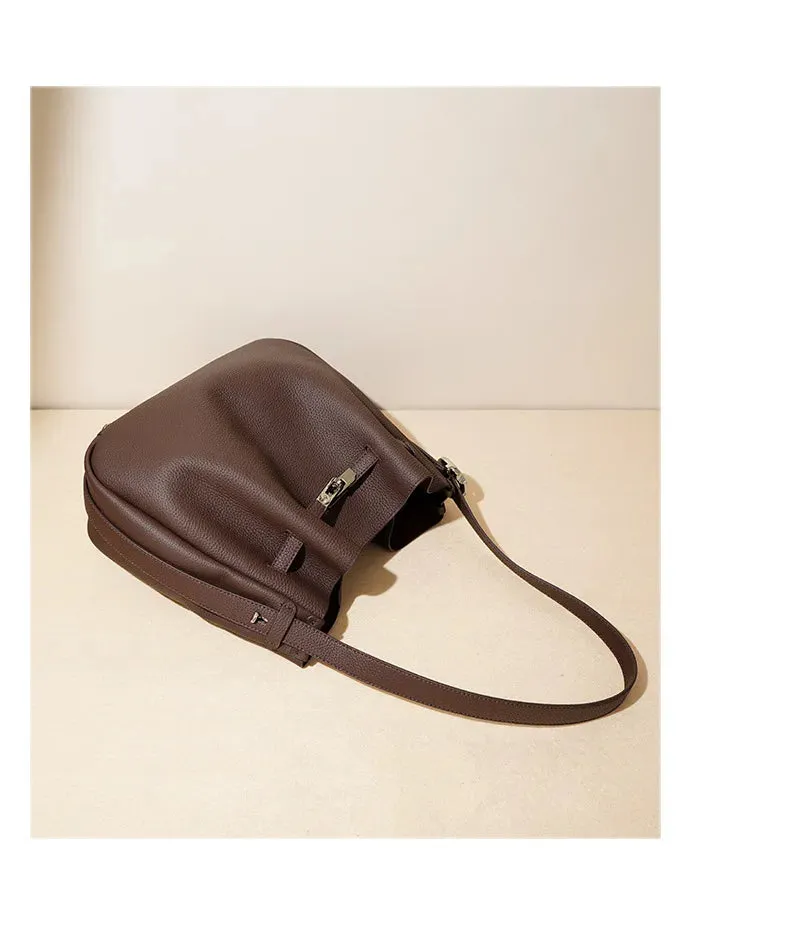 Designer Luxury Bag Women's Genuine Leather Handbag Ladies Large Women's Bag High-quality Casual Crossbody Bags New Bucket Bags