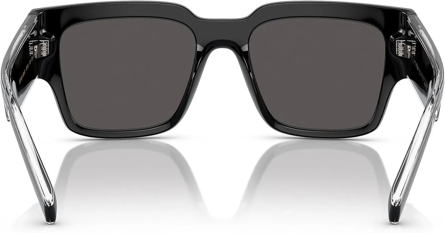 DG6184-501/87 Sunglasses BLACK W/Dark GREY 52Mm