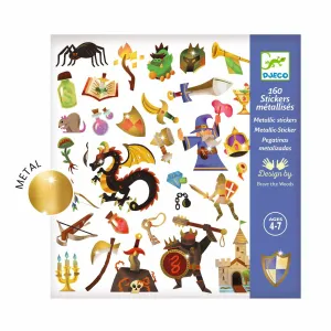 Djeco - Medieval Fantasy stickers