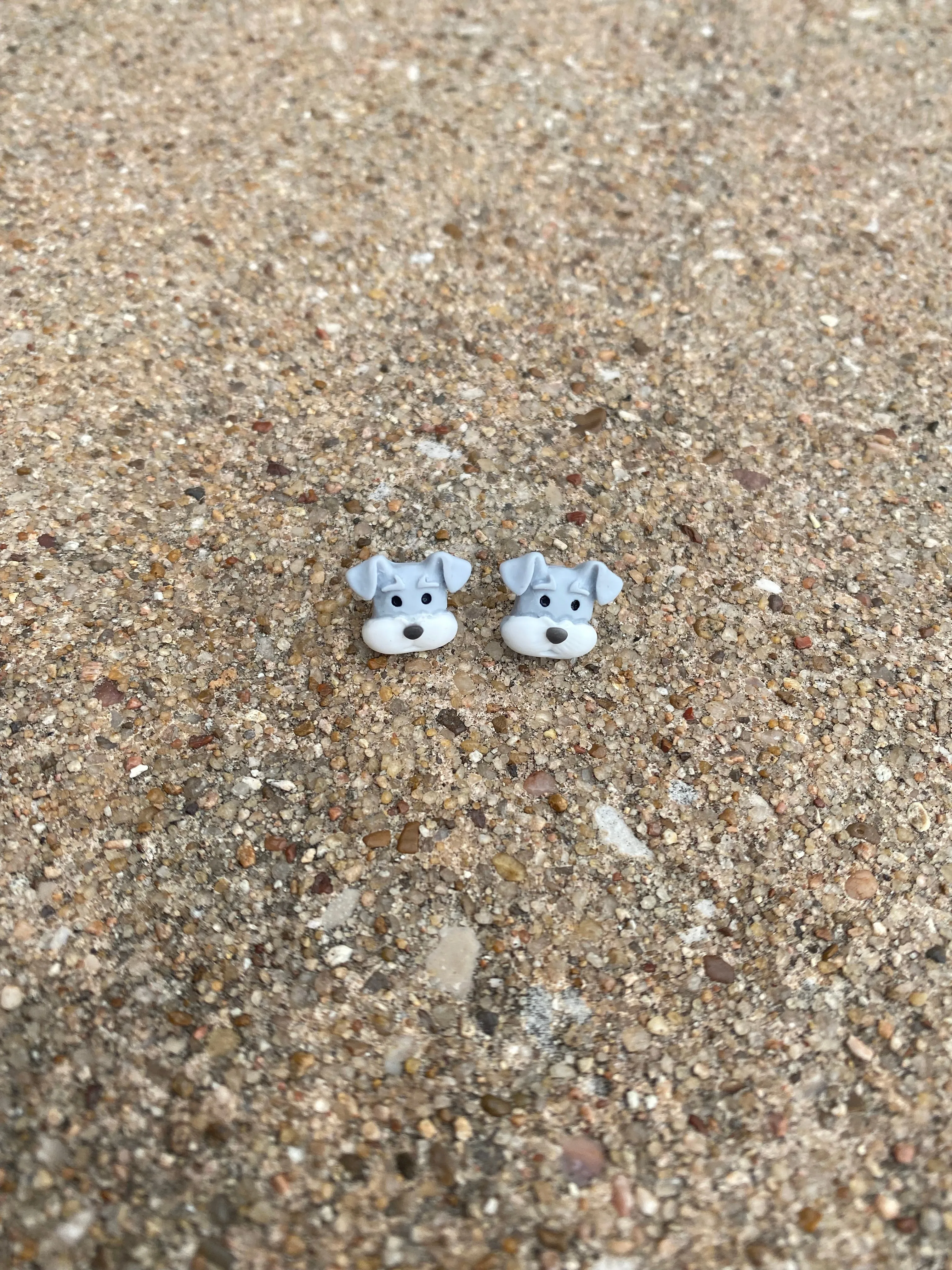 Dog Terrier Stud earrings