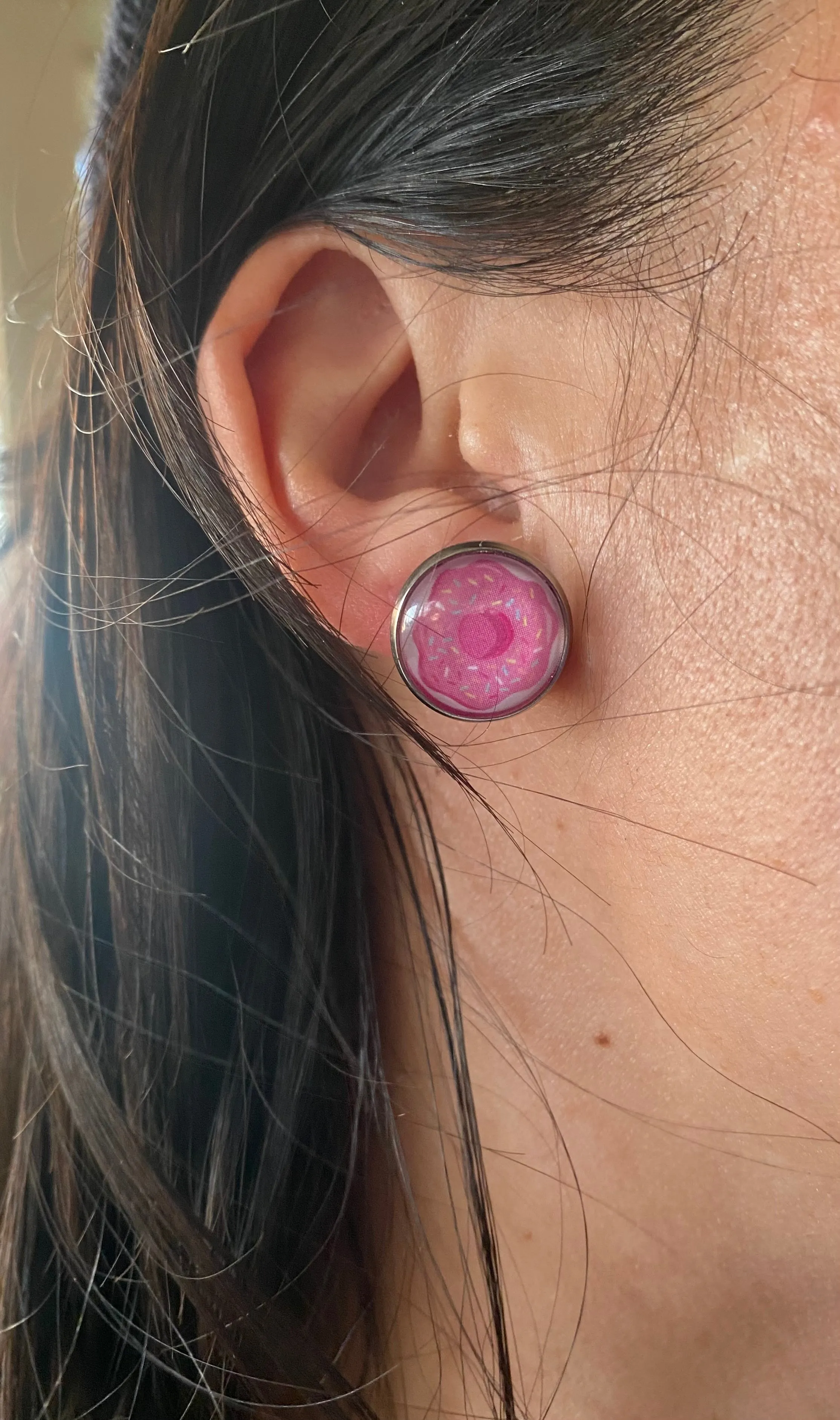 Donut Stud Earring Gift